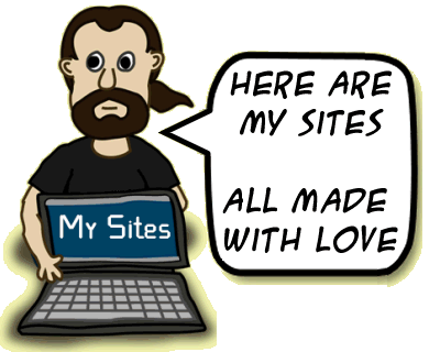 Me Showing My All My Sites